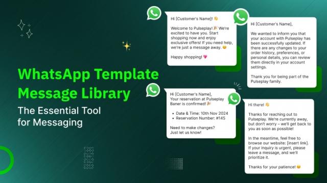 WhatsApp Template Message Library: A Complete Guide to Efficient Customer Communication