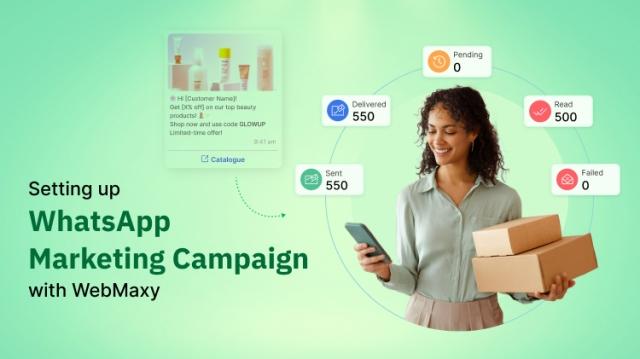 Setting Up WhatsApp Marketing Campaign with WebMaxy